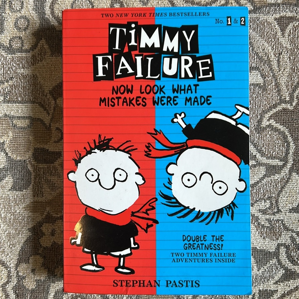4/$20 Timmy Failure Now Look What Mistakes Were Made Softcover Book